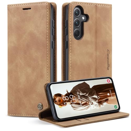 Monweicz Handyhülle für Samsung Galaxy A35 Hülle Premium Lederhülle Klappbar Flip Case Tasche Magnet Kartenfach Standfunktion Klapphülle Schutzhülle für Samsung Galaxy A35 - Braun Monweicz Handyhülle für Samsung Galaxy A35 Hülle Premium Lederhülle Klappbar Flip Case Tasche Magnet Kartenfach Standfunktion Klapphülle Schutzhülle für Samsung Galaxy A35 - Braun von Monweicz