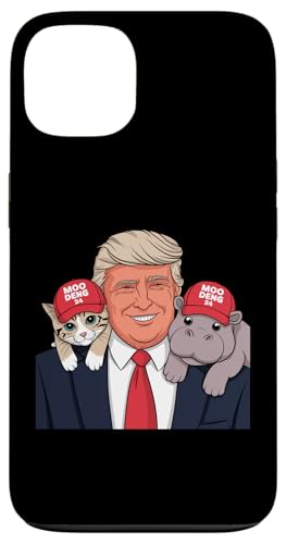 Hülle für iPhone 13 Fur Fun & Trump Die Moo Deng 24-Dream-Kampagne! von Moo Deng Maga Gang