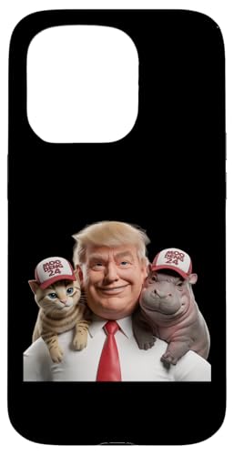 Hülle für iPhone 15 Pro Trumps Furry & Chonky Dreamteam Moo Deng 24! von Moo Deng Maga Gang