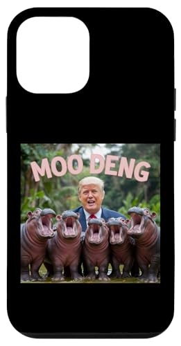 Hülle für iPhone 12 mini Moo Deng 24 Trump und die Hippo-Partnerschaft von Moo Deng Mixup Funny