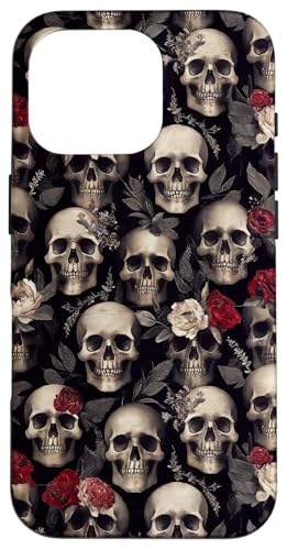 Hülle für iPhone 16 Pro Dunkle florale gotische botanische Blume von Moody Dark Gothic Flower Aesthetic