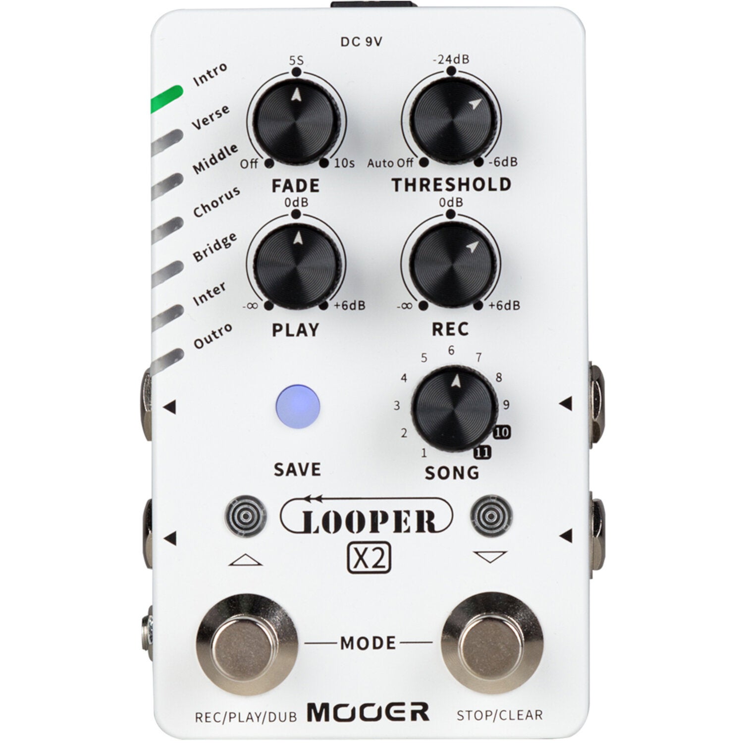 Mooer Looper X2 Stereo Looper Pedal von Mooer