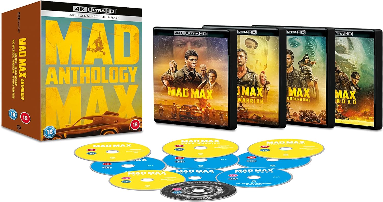 Mad Max Anthology (10-disc) (4K UHD&Blu-ray) von Moovies