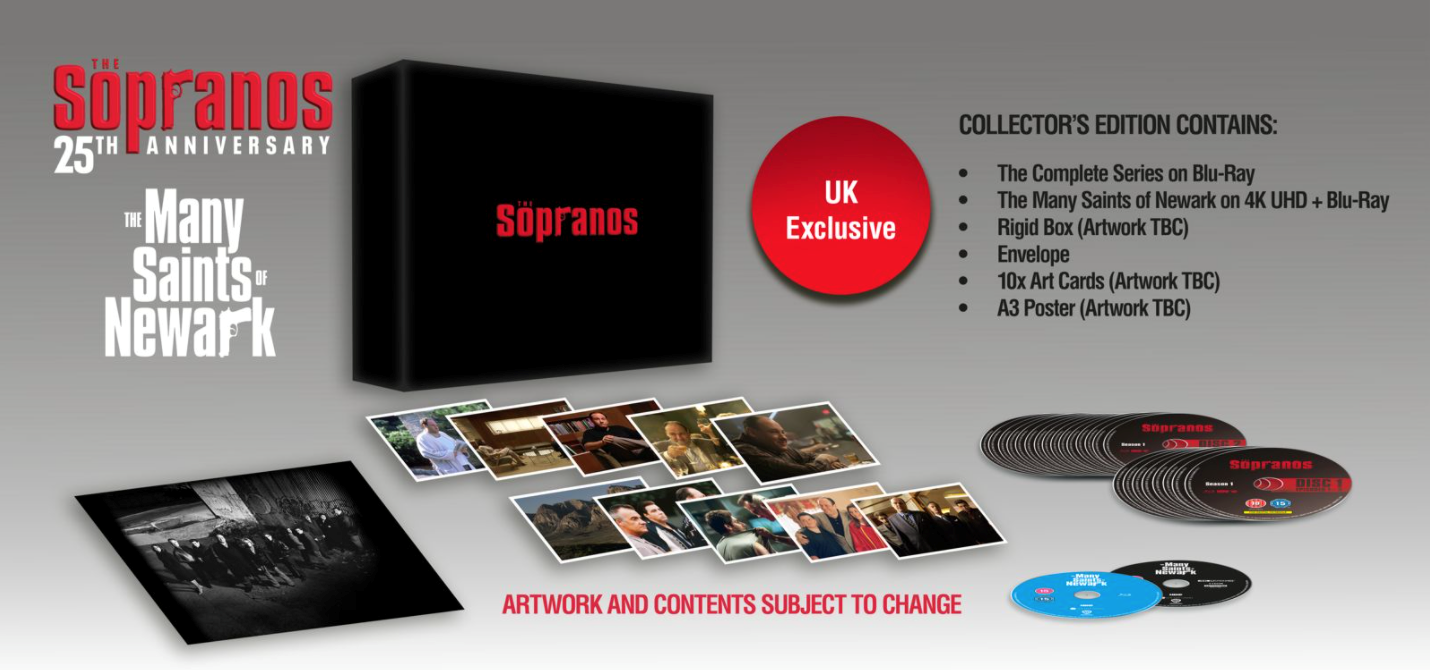 The Sopranos Seasons 1 to 6 Complete Collection Limited Edition Blu-Ray von Moovies