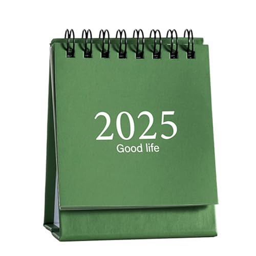 Morain 2025 Tischkalender 2024-2025 Tischkalender Monatskalender Englisch Stehkalender Lovely Coil von Morain