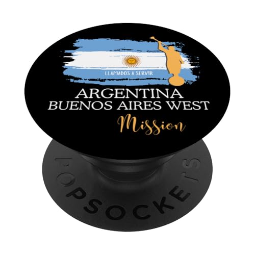 Argentinien Buenos Aires West Mormon LDS Mission Missionar PopSockets Klebender PopGrip von Mormon Missionary Gifts LDS Designs