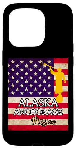 Hülle für iPhone 15 Pro Alaska Anchorage Mormon LDS Mission Missionar von Mormon Missionary Gifts LDS Designs