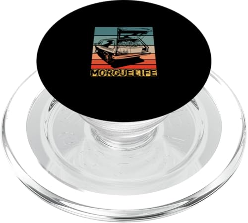 Morgue Life Embalmer Embalming Bestatter Bestatter PopSockets PopGrip für MagSafe von Mortician or Undertaker Clothing