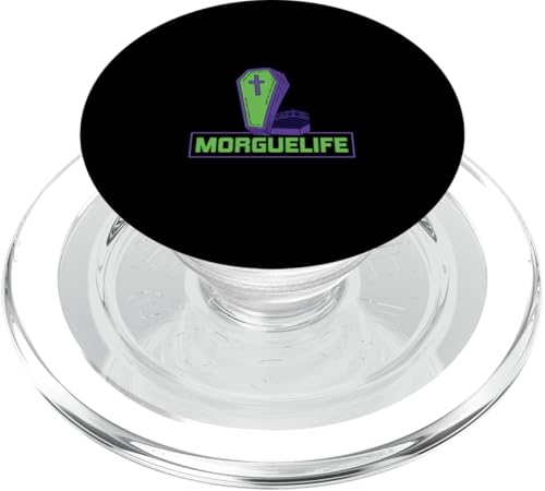 Morgue Life Embalmer Embalming Bestatter Bestatter PopSockets PopGrip für MagSafe von Mortician or Undertaker Clothing