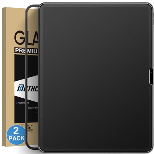 Mothca Matt Panzer Schutz Glas für iPad Air 13 Zoll 2024, 9H Matt Schutzfolie für iPad Air 13 M2 Matte Screen Protector, Anti-Fingerabdruck, Blendschutz (2 Stück) von Mothca