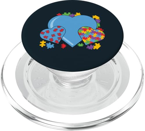 Autismus-Bewusstsein Mutter Sohn Liebe meine autistischen Kinder Autismus Mama PopSockets PopGrip für MagSafe von Motherhood Autism Apparel.USA