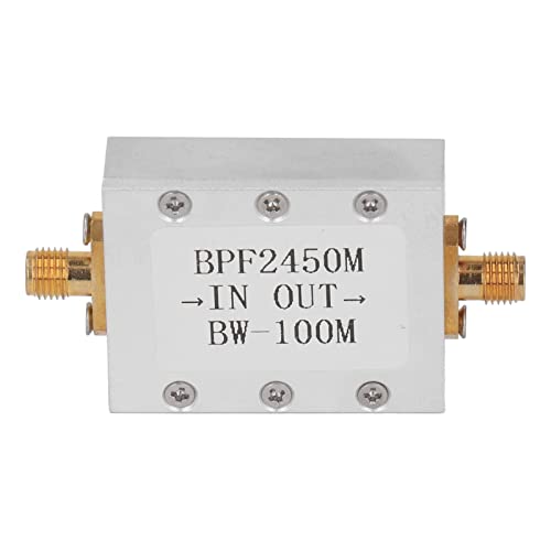 Mothinessto Bandpassfilter, 2450 MHz stabile Signale Signalbandpassfilter Zubehör für die Kommunikation von Mothinessto