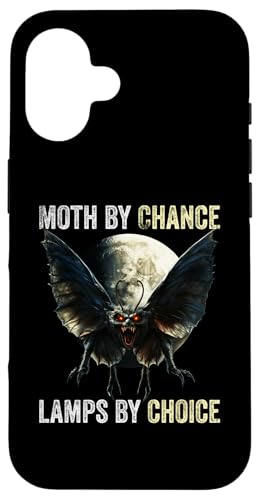 Lustiger Mothman Cryptid Moth by Chance Lampen von Choice Hülle für iPhone 16 von Mothman Cryptid Cryptozoology Clothing