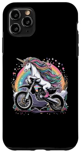 Hülle für iPhone 11 Pro Max Einhorn Motocross Dirt Bike Rider Motorrad Trail Rider von Motocross Dirt Bike Biker Gifts