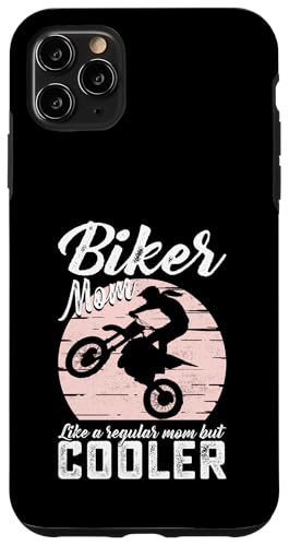 Hülle für iPhone 11 Pro Max Biker-Mama wie normale Mama, aber cooler, lustige Motorradfrauen von Motorcycle Rider Gear Apparel Gifts Shop