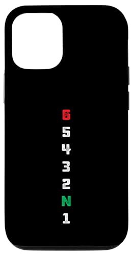 Hülle für iPhone 12/12 Pro Motorrad Schaltung 1N23456 Motorrad Biker Herren Damen von Motorcycle Rider Gear Apparel Gifts Shop