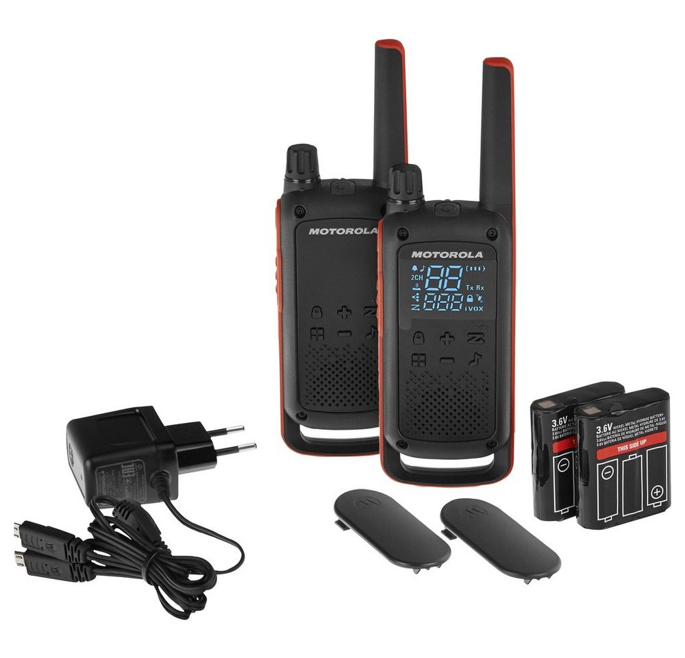 Motorola Solution Walkie Talkie Motorola Solutions TLKR T82 188068 PMR-Handfunkgerät 2er Set Motorola Solution Walkie Talkie Motorola Solutions TLKR T82 188068 PMR-Handfunkgerät 2er Set von Motorola Solution