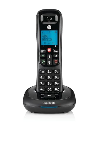 Motorola Cd4001 Negro Teléfono Fijo Inalámbrico Con Pantalla Y Teclado Retroiluminado Motorola Cd4001 Negro Teléfono Fijo Inalámbrico Con Pantalla Y Teclado Retroiluminado von Motorola
