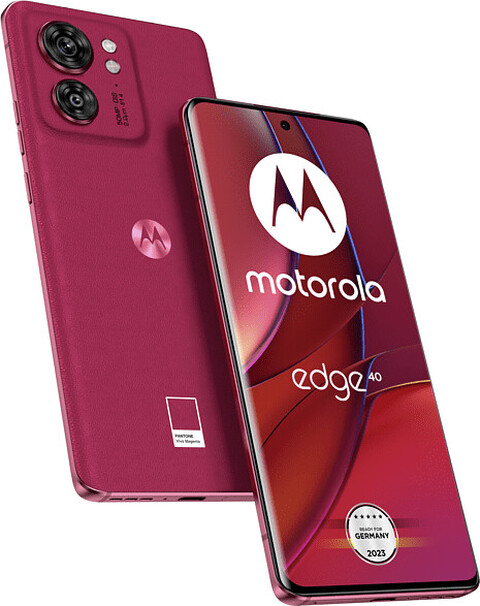 Motorola Edge 40 256GB Dual-SIM viva magenta von Motorola