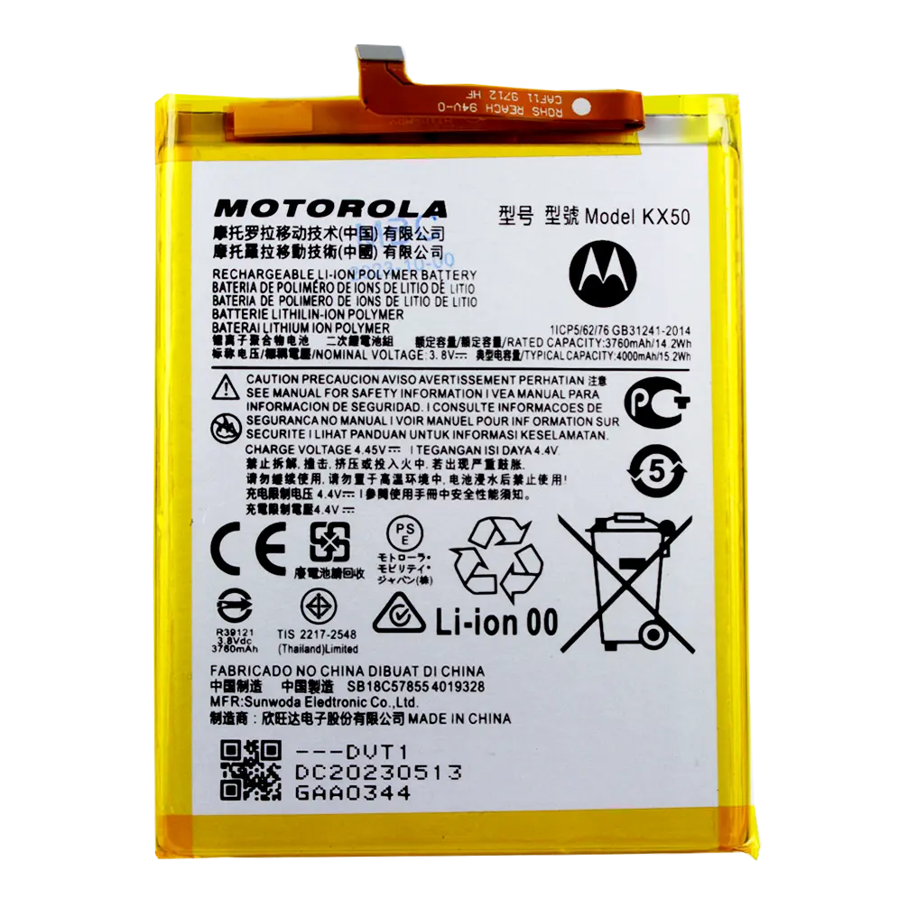 Motorola Li-Polymer Akku KX50 f�r Motorola Moto G Pro (SB18C57819) von Motorola