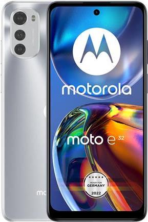 Motorola Moto E e32s 16,5 cm (6.5" ) Dual-SIM Android 12 4G USB Typ-C 4 GB 64 GB 5000 mAh Silber (PATX0020IT) von Motorola