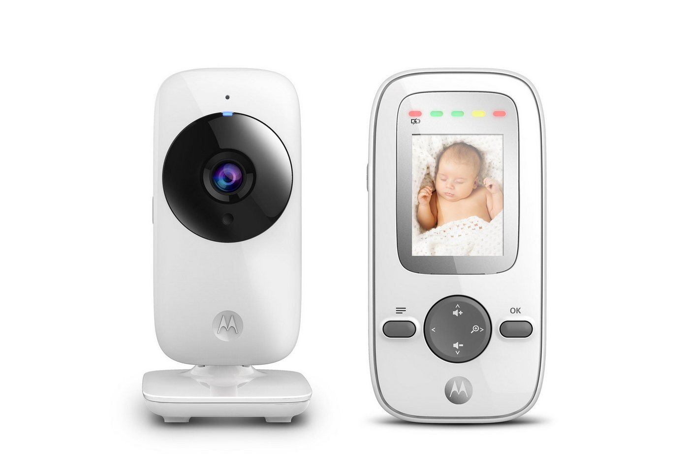 Motorola Video-Babyphone Motorola MBP481 Digital Video Baby Monitor - Weiß von Motorola