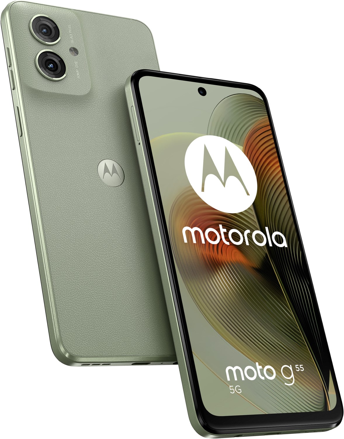 moto g55 5G Smartphone smoky green von Motorola