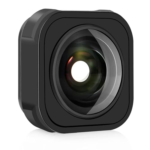 MotuTech Objektiv 155° Weitwinkel für GoPro HERO13 Black 12 11 Mini 10 9 Objektiv Zubehör Optisches Glas HD Zubehör von MotuTech