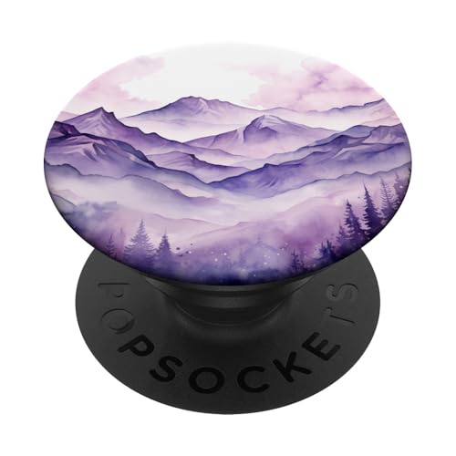 Berge Natur Design - Berg PopSockets Klebender PopGrip von Mountain Nature Design