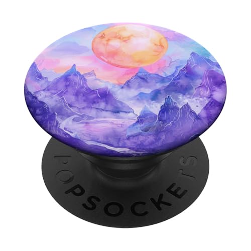 Berge Natur Design - Berg PopSockets Klebender PopGrip von Mountain Nature Design