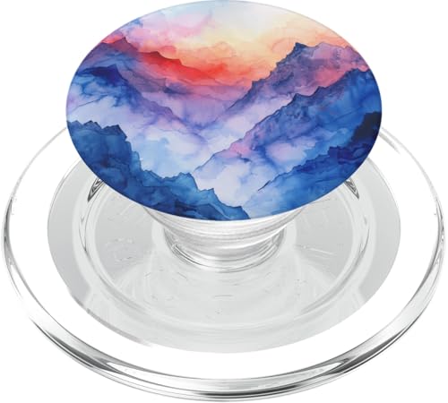 Berge Natur Design - Berg PopSockets PopGrip für MagSafe von Mountain Nature Design