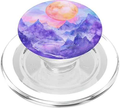 Berge Natur Design - Berg PopSockets PopGrip für MagSafe von Mountain Nature Design