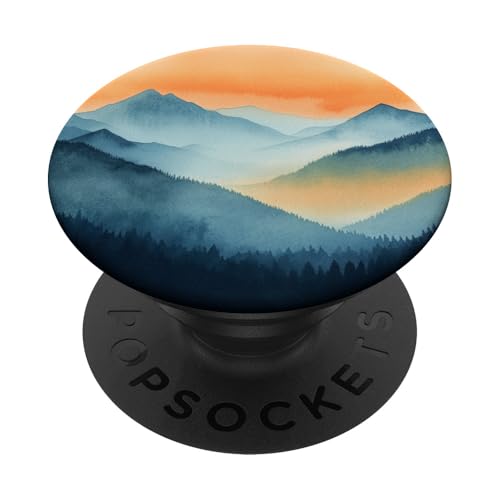 Berge Natur Wanderung Einzigartiges Design - Berg PopSockets Klebender PopGrip von Mountain Nature Design