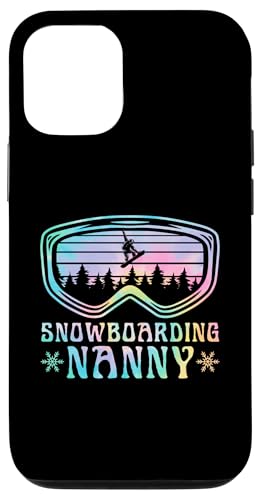 Hülle für iPhone 14 Pro Snowboard Nanny Matching Family Snowboard Trip von Mountain Snowboarding Essentials and Accessories