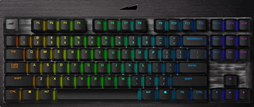 MOUNTAIN Everest Core TKL Tastatur - MX Blue, ANSI, US-Layout, schwarz von Mountain