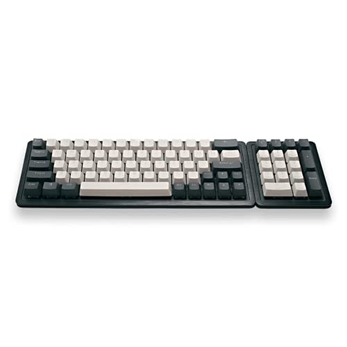 Mountain Everest 60 RGB Gaming-Tastatur – 60% Layout mit Pfeiltasten, geschmierte, Hot-Swap-fähige mechanische Switches, PBT Keycaps, uvm – US ANSI (Everest 60 + Numpad | Linear 45, Obsidian A) von Mountain