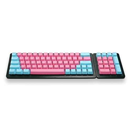 Mountain Everest 60 RGB Gaming-Tastatur – 60% Layout mit Pfeiltasten, geschmierte, Hot-Swap-fähige mechanische Switches, PBT Keycaps, uvm – US ANSI (Everest 60 + Numpad | Linear Speed 45, Quartz B) von Mountain