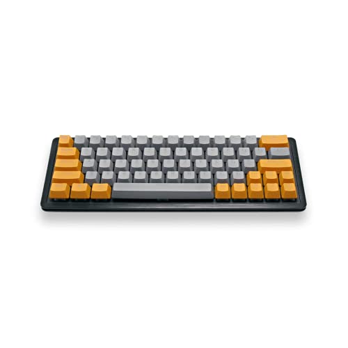 Mountain Everest 60 RGB Gaming-Tastatur – 60% Layout mit Pfeiltasten, geschmierte, Hot-Swap-fähige mechanische Switches, PBT Keycaps, uvm – US ANSI (Everest 60 | Linear Speed 45, Wulfenite A) von Mountain