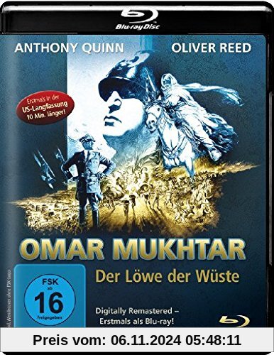 Omar Mukhtar - Der Löwe der Wüste [Blu-ray] von Moustapha Akkad