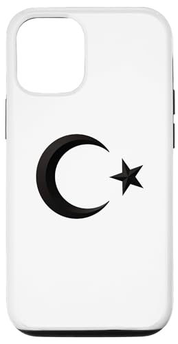 Hülle für iPhone 14 Türkei Flagge schwarz von Mr. Goodvibez