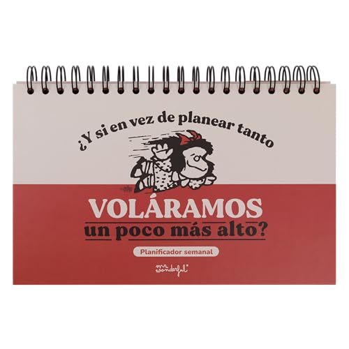 Mr. Wonderful - Mafalda Wochenplaner - Was wäre, wenn wir nicht so viel planen würden, ein bisschen höher fliegen würden? Mr. Wonderful - Mafalda Wochenplaner - Was wäre, wenn wir nicht so viel planen würden, ein bisschen höher fliegen würden? von Mr. Wonderful