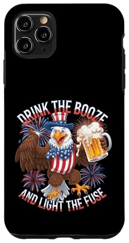 Hülle für iPhone 11 Pro Max Patriotischer Adler Trink den Alkohol und zünde die von Mrpotts73 4. Juli