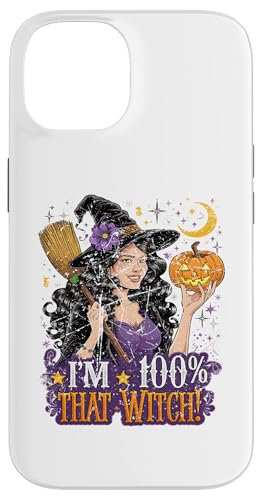 Hülle für iPhone 14 Ich bin zu 100 % diese Hexe. Lustige Halloween-Hexe von Mrpotts73 Halloween-Kostüm