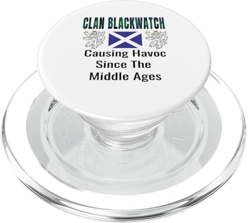 Clan Blackwatch Tartan schottischer Familienname Scotland PopSockets PopGrip für MagSafe von Mrpotts73 Schottischer Löwe