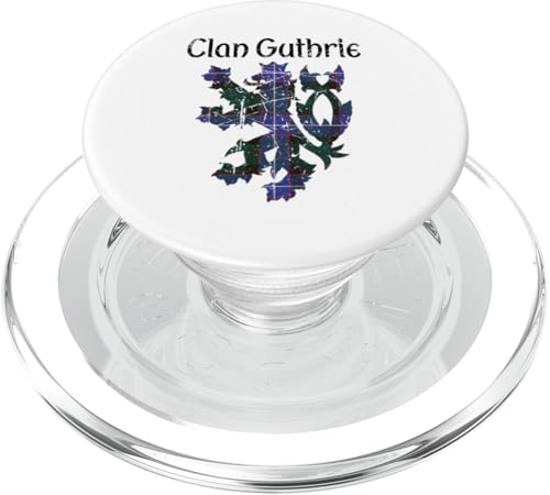 Clan Guthrie Tartan Schottischer Familienname Scotland Pride PopSockets PopGrip für MagSafe von Mrpotts73 Schottischer Löwe