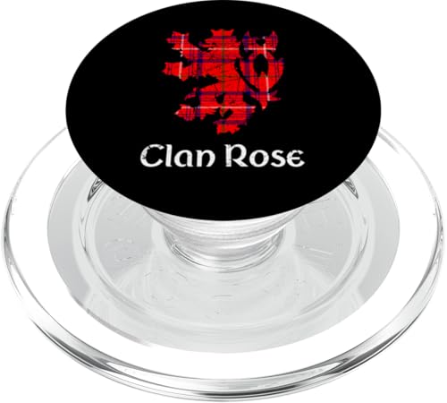 Clan Rose Tartan Schottischer Familienname Scotland Pride PopSockets PopGrip für MagSafe von Mrpotts73 Schottischer Löwe