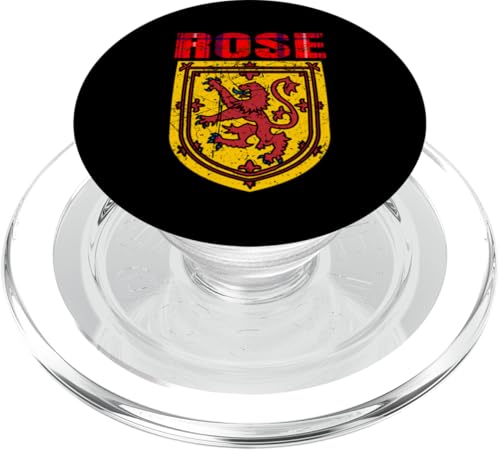 Clan Rose Tartan Schottischer Familienname Scotland Pride PopSockets PopGrip für MagSafe von Mrpotts73 Schottischer Löwe