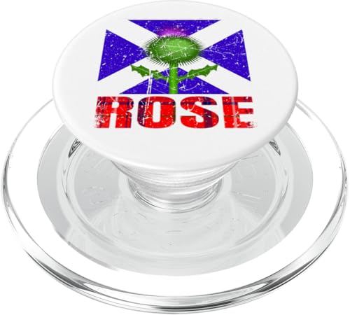 Clan Rose Tartan Schottischer Familienname Scotland Pride PopSockets PopGrip für MagSafe von Mrpotts73 Schottischer Löwe