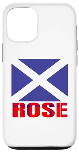 Hülle für iPhone 12/12 Pro Clan Rose Tartan Schottischer Familienname Scotland Pride von Mrpotts73 Schottischer Löwe