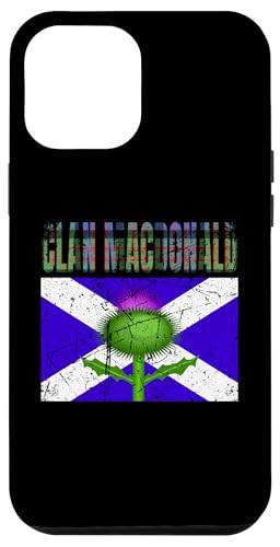 Hülle für iPhone 12 Pro Max Clan McDonald Tartan Schottischer Familienname Scotland von Mrpotts73 Schottischer Löwe